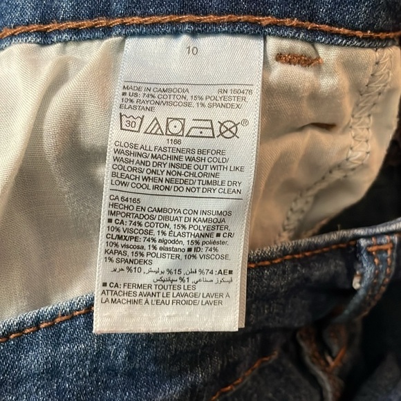 Old Navy Super Skinny Ankle Mid-Rise Jeans - Picture 7 of 7